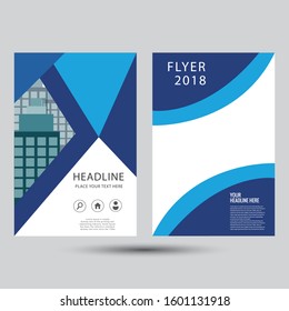 Flyer Design Business Brochure Template Annual Stock Vector (Royalty ...