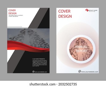 Business brochure flyer design a4 template.Cover Book and Magazine. Annual Report Vector illustration.