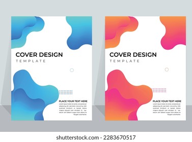 Business brochure flyer design a4 template. Vector illustration. Easy to adapt to Brochure, Annual Report, Magazine, Poster, Corporate Presentation, Portfolio, Flyer, Banner for Website.