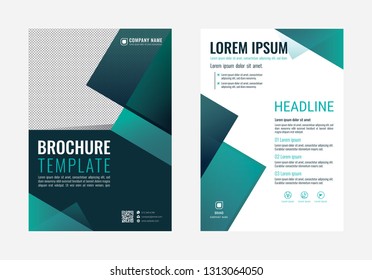 Flyer Design Business Brochure Template Annual Stock Vector (Royalty ...