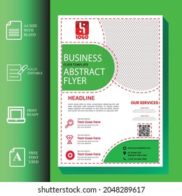 
Business brochure flyer design, business cover , template size a4 template. Vector illustration  