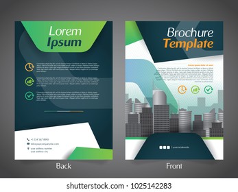 Business Brochure Flyer Design Layout Template - Vector Eps10.