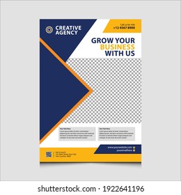 Business Brochure Flyer Design Layout Template In A4 Size