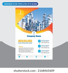 
Business Brochure Flyer Design Layout Template In A4 Size, 
With Bleed, Vector Eps10  Cliparts, Vectors,
And Stock Illustration.
