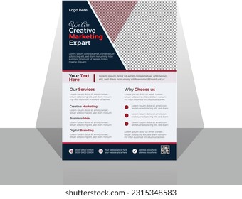 Geschäftsbroschüre Flyer Design-Layout Vorlage A4, Hintergrund, Vorlage Vektordesign für Magazin, Poster, Corporate Präsentation, Portfolio.