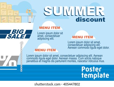 business brochure flyer design layout template in A4 size