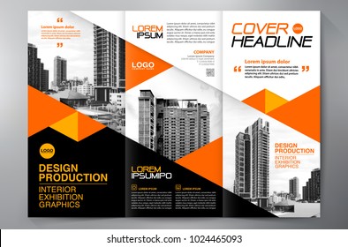 Business Brochure Flyer Design Leaflets A4 Stock Vector (Royalty Free ...