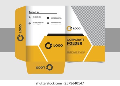 Business Brochure. Flyer Design. Leaflets a4 Template. Cover Book and Magazine. Annual Report Vector illustration.
