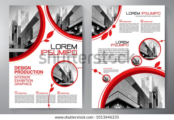 Business Brochure Flyer Design Leaflets Stock Vector Royalty Free