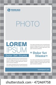 Business brochure flyer design template 