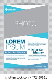 Business brochure flyer design template 