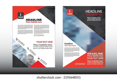 Business Brochure Flyer Design vector template