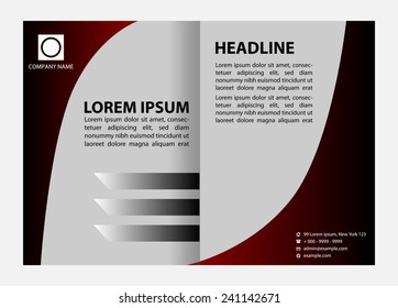 Business brochure Flyer Template 