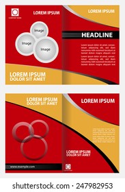 Business brochure Flyer Template 