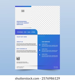 Business brochure flyer template design set. Corporate flyer template. minimal design