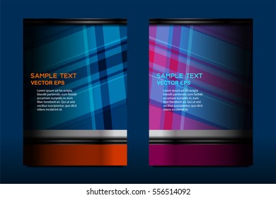 Business Brochure Flyer Template Design, vector illustration