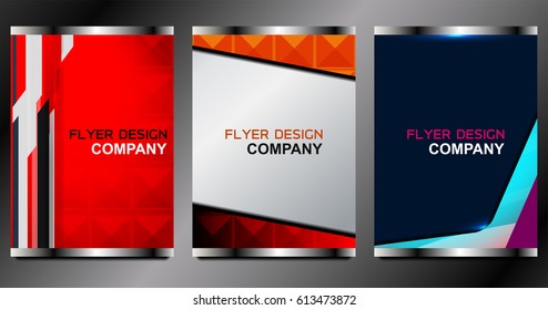 Business Brochure Flyer Template Design, vector illustration