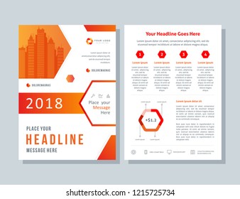 Business brochure layout, annual report, flyer, magazine abstract background. Size template a4, corporate presentation, banner, color book design