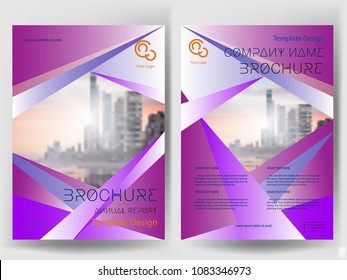 Business Brochure modern Design Template.colorful art style.for Cover business brochure,layout or flyer template, poster, magazine, annual report,presentation,Front page book cover