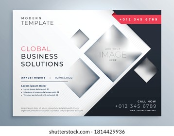 business brochure presentation design template