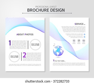 Business brochure set