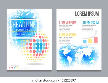Business Brochure, size A4