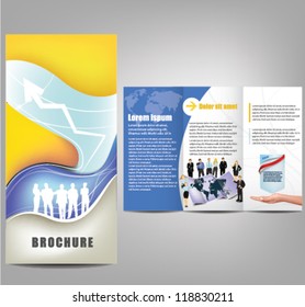 Business brochure, template
