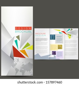 Business brochure, template