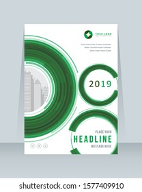 Business brochure, template a4 vector design. Leaflet, cover, corporate presentation abstract background.