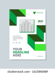 Business brochure, template a4 vector design. Leaflet, cover, corporate presentation abstract background.