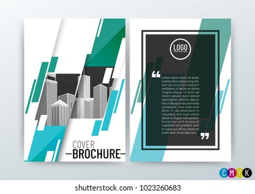 Business Brochure template, Background Design Layout in A4 size-vector illustration
