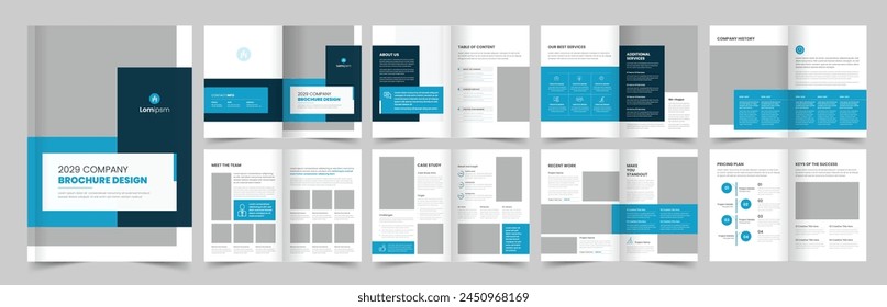 Business Brochure Template, Company Profile, Corporate Brochure, Print Ready