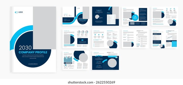business brochure template company profile design