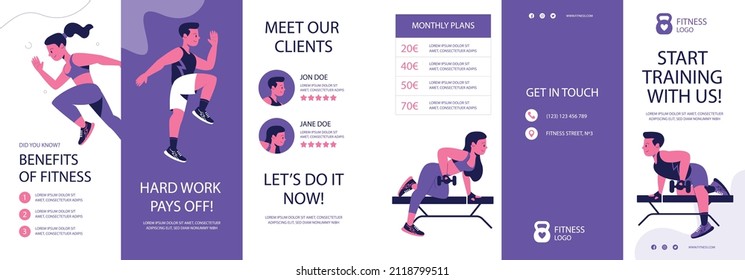 Business brochure template graphic illustration design 2022.