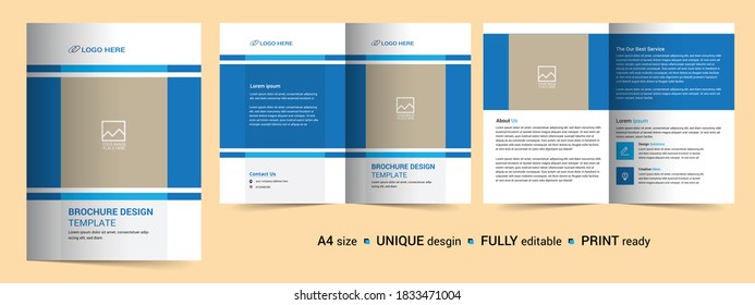 business brochure template layout design, corporate brochure editable template layout, minimal business brochure booklet template design. Brochure cover, cover page.