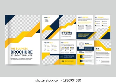 Business Brochure Template used for cover, flyer, Leaflet.