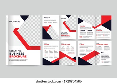 Business Brochure Template used for cover, flyer, Leaflet.