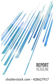 Plantilla de folletos de negocios. Diseño de volante de Vector, fondo con Elementos para revista, portada, diseño de póster. Tamaño A4.