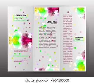 Business brochure. Vector