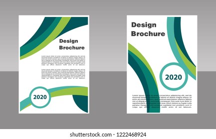 Business brochure vector design. book cover maker. Flayer template, Annual Report.