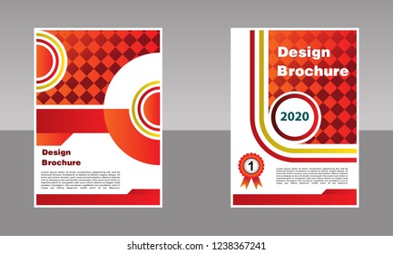 Business brochure vector design. book cover maker, Flayer template, annual report for design background company