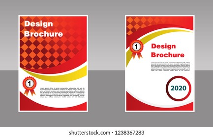 Business brochure vector design. book cover maker, Flayer template, annual report for design background company