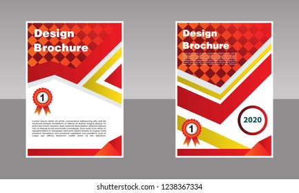 Business brochure vector design. book cover maker, Flayer template, annual report for design background company