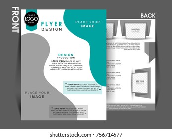 Business Brochure,Vector Flyer Design,Leaflets a4 Template,magazine cover template can be use for print and publishing.