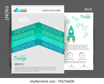 Business Brochure,Vector Flyer Design,Leaflets a4 Template,magazine cover template can be use for print and publishing.
