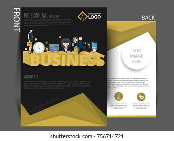 Business Brochure,Vector Flyer Design,Leaflets a4 Template,magazine cover template can be use for print and publishing.