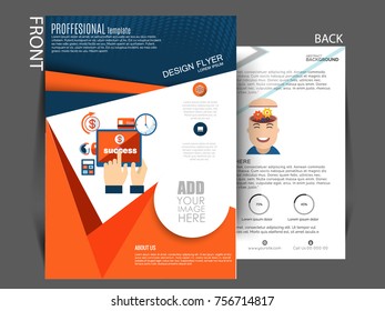 Business Brochure,Vector Flyer Design,Leaflets a4 Template,magazine cover template can be use for print and publishing.