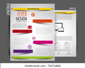 Business Brochure,Vector Flyer Design,Leaflets a4 Template,magazine cover template can be use for print and publishing.