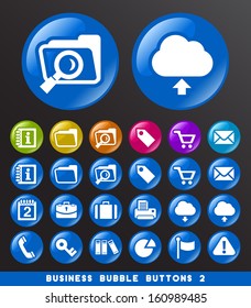 Business Bubble Buttons 2.