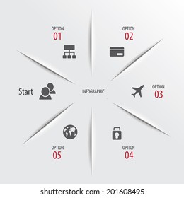 Business bubble speech template style